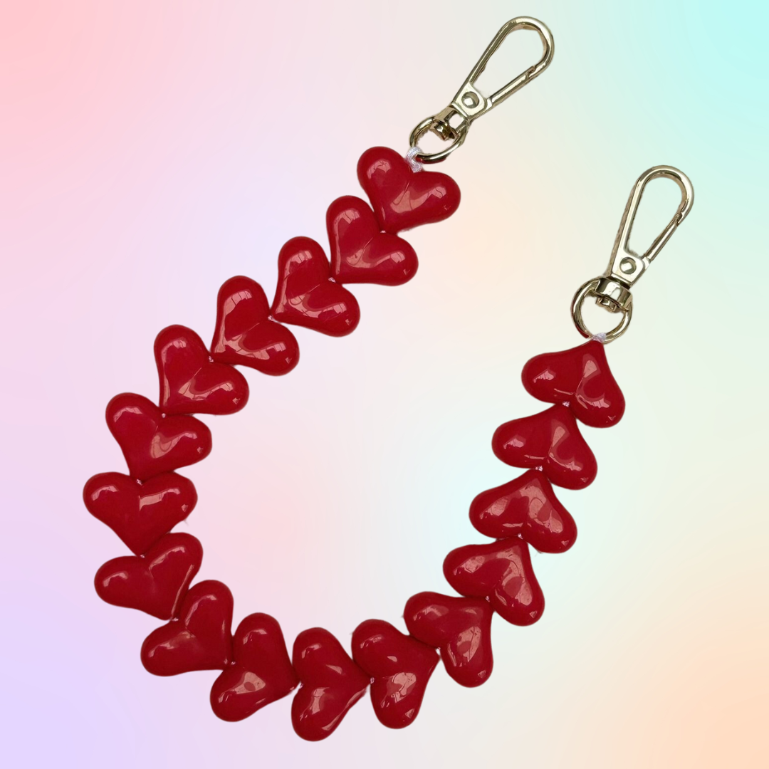 Phone Cord Hearts