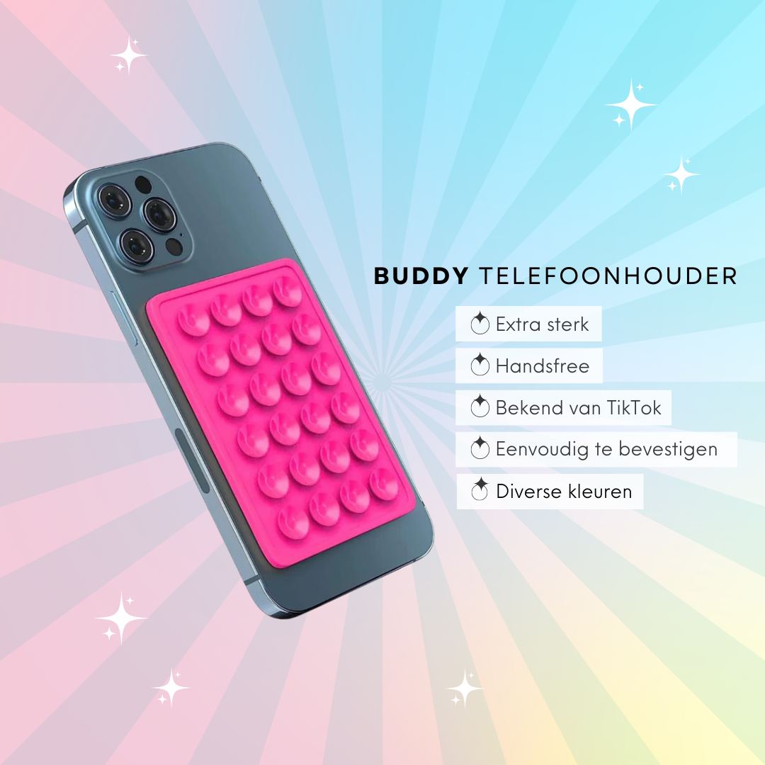 Buddy telefoonhouder - Rechthoek