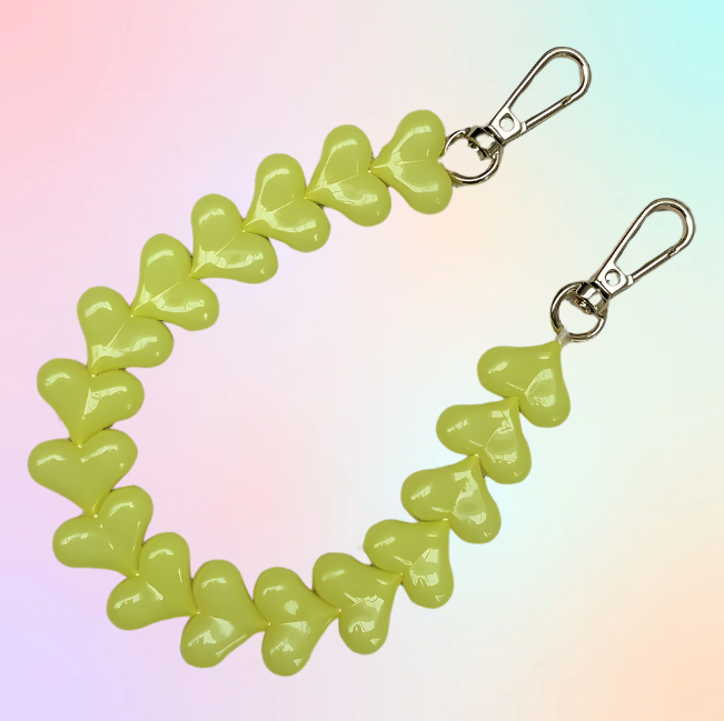 Phone Cord Hearts