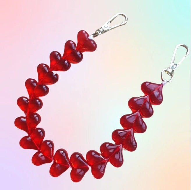 Phone Cord Hearts